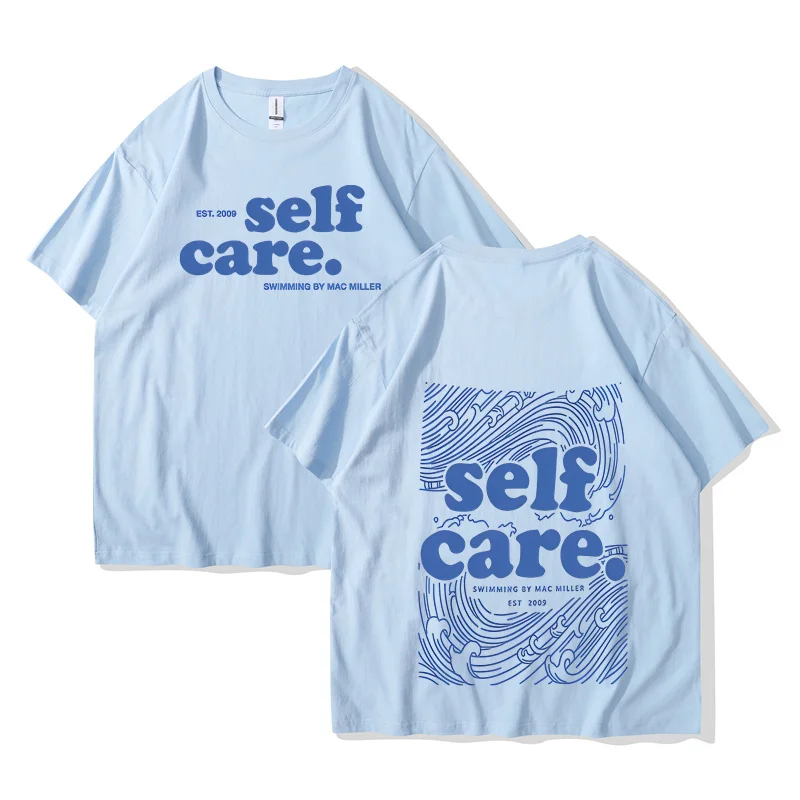 Мужская Футболка Macc Miller С Коротким Рукавом Повседневная Уличная Одежда В Стиле