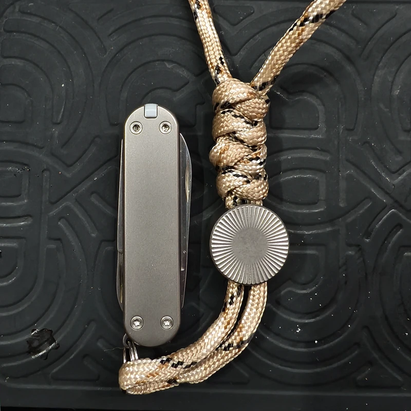 Титановый сплав TC4/Ultem янтарный PEI плетеная веревка маленький ежик кулон в форме