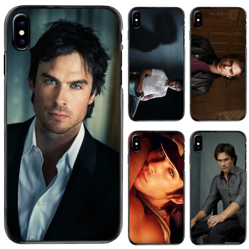 

For Apple iPhone 11 12 13 14 Pro MAX Mini 5 5S SE 6 6S 7 8 Plus 10 X XR XS Hard Phone Cover Case The Vampire Diaries Ian Joseph