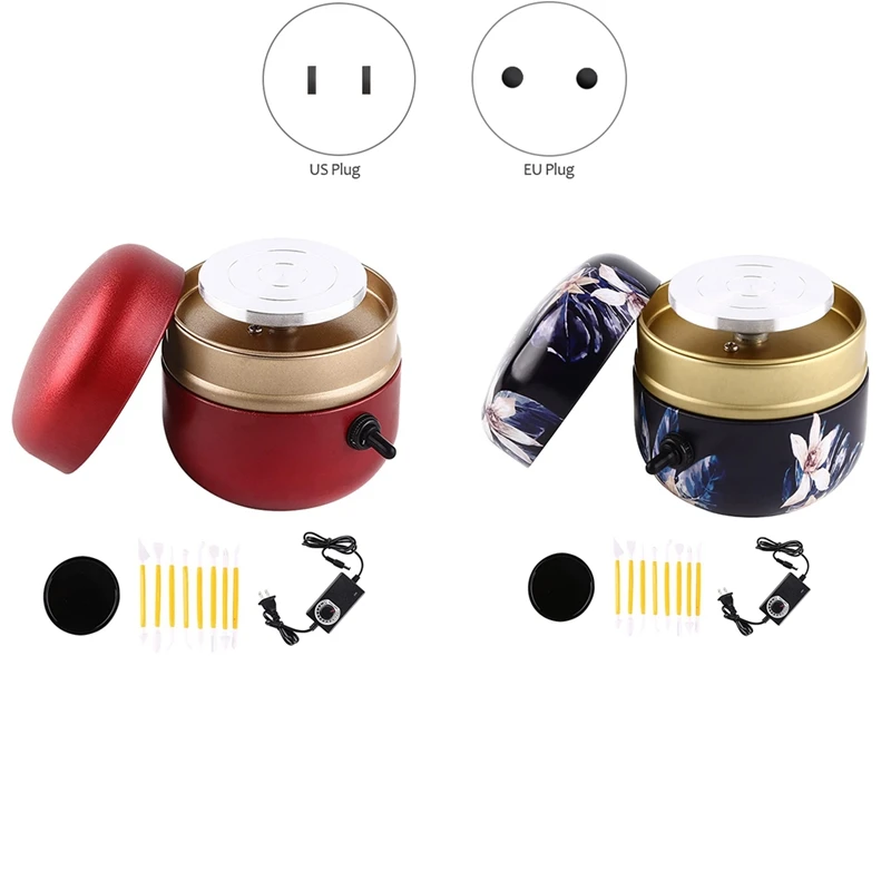 

Керамическое колесо с регулируемой скоростью, керамическое колесо с противоскользящей подушкой для детей, новичков и керамическое искусст...