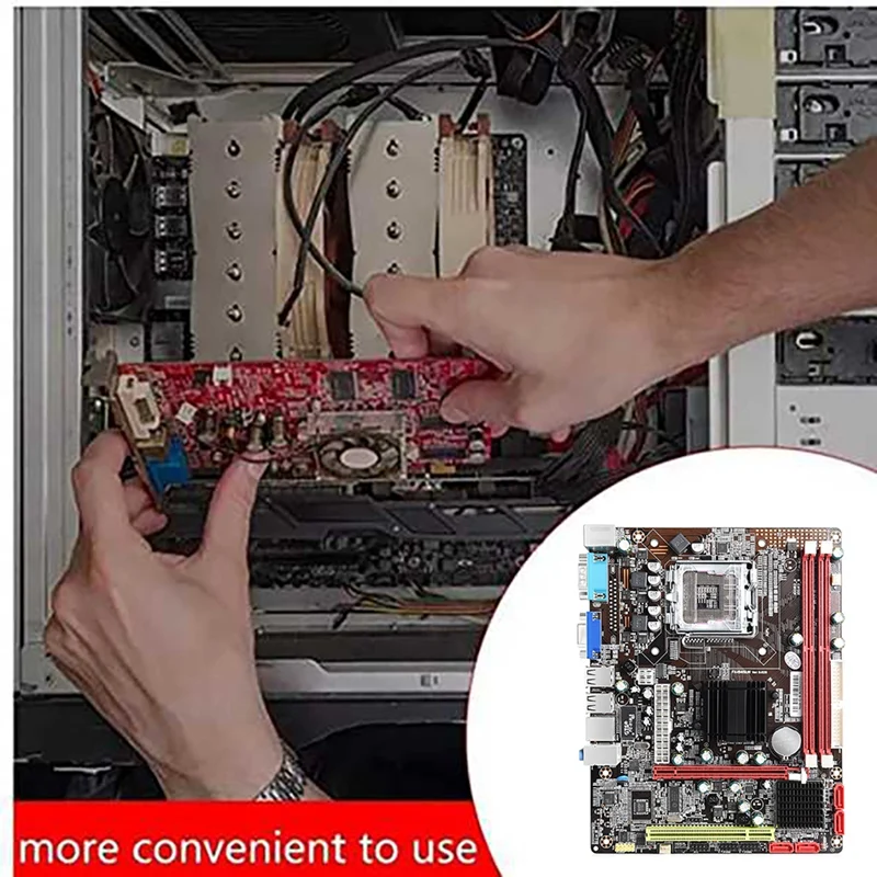 945 Материнская плата LGA1155 Core I7/I5/I3 CPU 2X DDR2 RAM PCIE X16 SATA2.0 USB2.0 материнская поддерживает