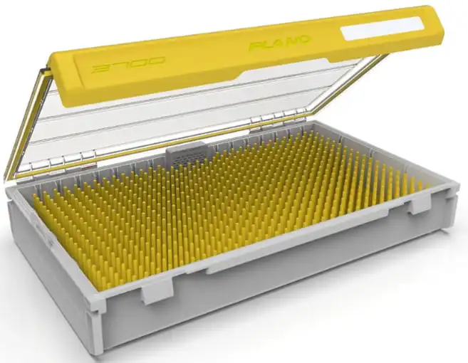 

Small Tackle Storage, Premium Tackle Organization with Rust Prevention, Yellow/Clear