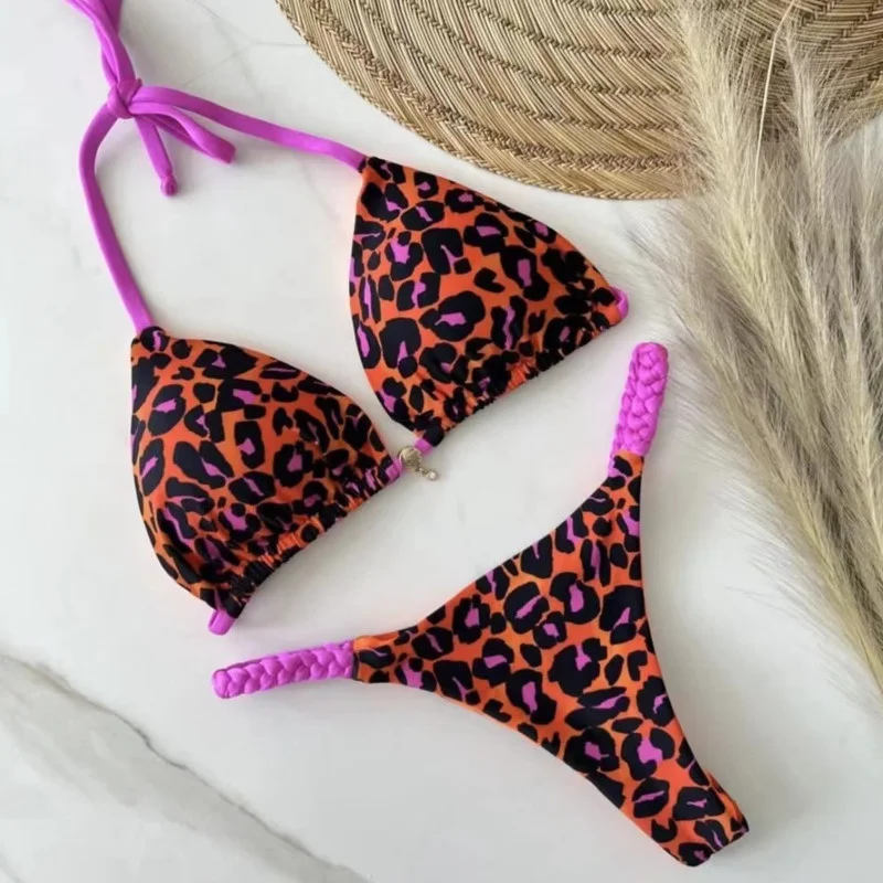2023 New Bikini Bandeau Push Up Swimwear Female Sexy Mayo Swimsuit Women Bathing Suit Biquini Mulher Swim Suits Clothing Sets