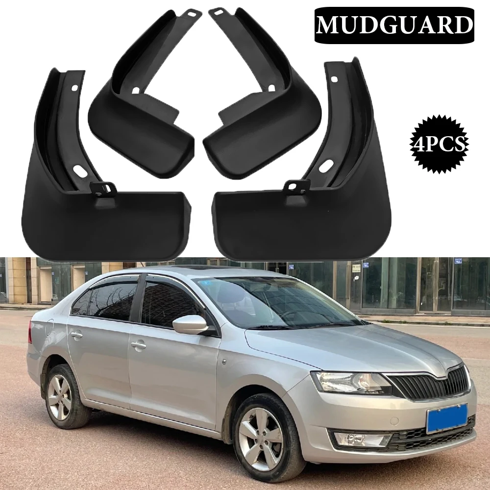 

4 шт., брызговики для Skoda Rapid Hatchback 2012-2017