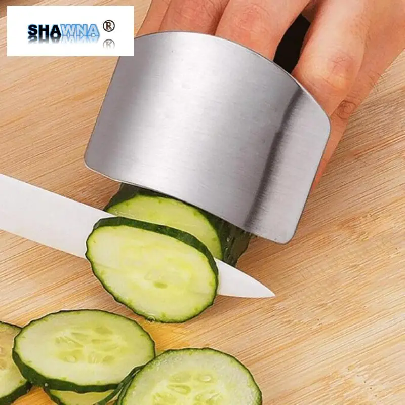 

Stainless Steel Finger Protector For Cutting Anti Cut Finger Protector Knife Tool