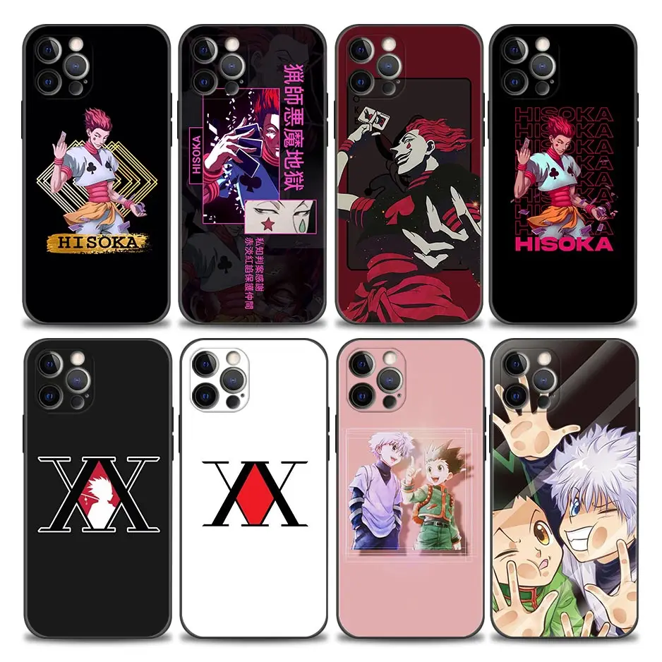 

Anime Hunter X Hunter Hisoka Phone Case for iPhone 11 12 13 Pro Max 7 8 SE XR XS Max 5 5s 6 6s Plus Case Soft TPU Silicone Cover