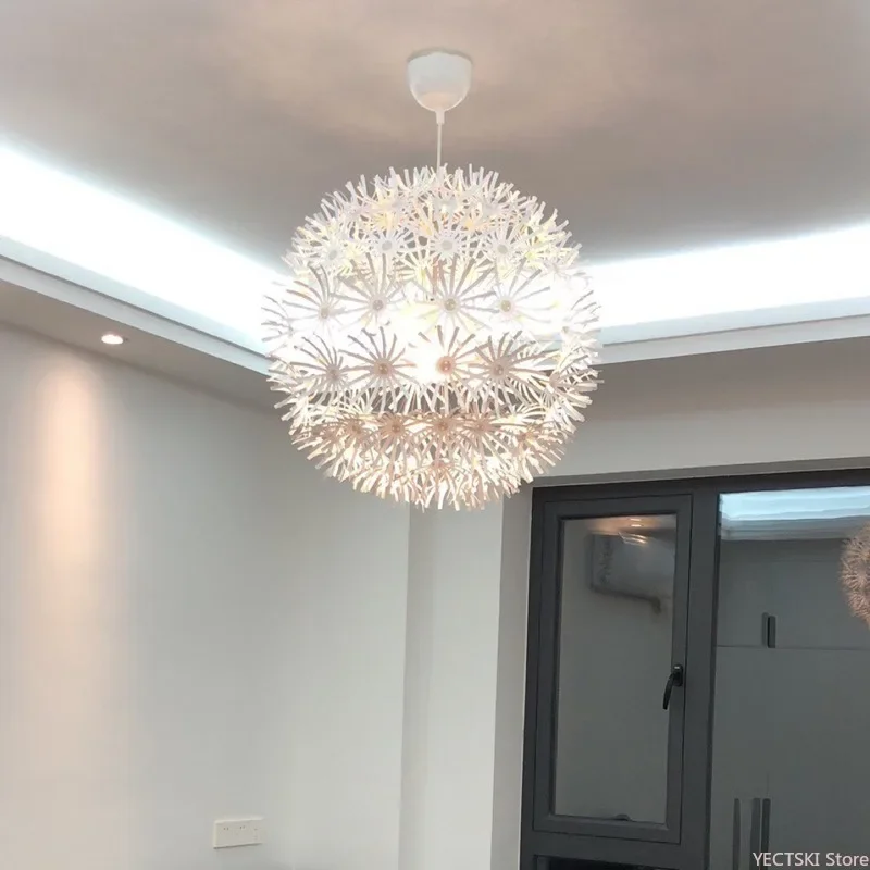 GHJUYIOL Скандинавская креативная люстра с одуванчиком лепестковый светильник