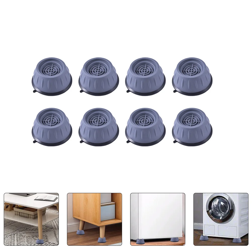 

Pads Dryer Washing Machine Foot Pad Round Holder Sliders Protector Washer Couch Absorption Impact Silent Skid Mat Stabilizer