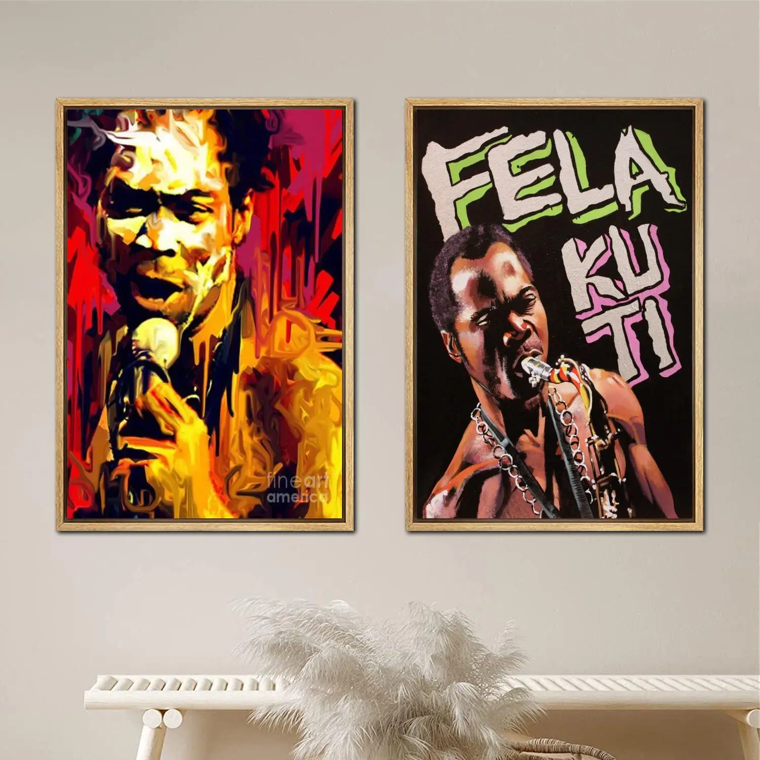 Fela Kuti Poster Painting 24x36 Wall Art Canvas Posters room decor Modern Family bedroom Decoration Art wall decor