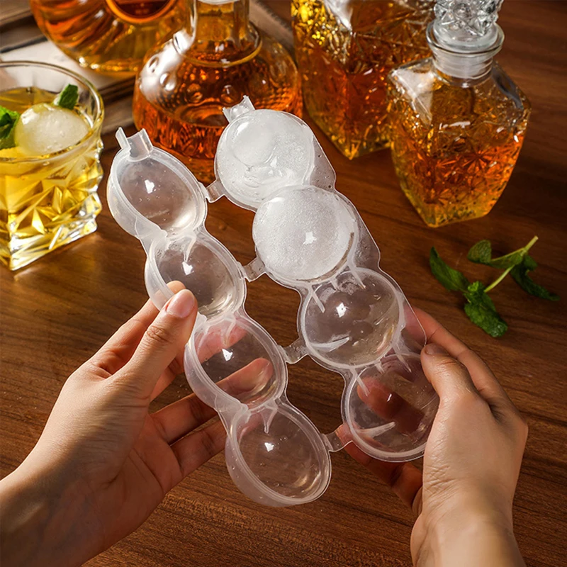 

Ice Hockey Ice Box Molds Sphere Round Ball Ice Cube Makers Bar Party Kitchen Whiskey Cocktail DIY Ice Cream Moulds Ice Mould