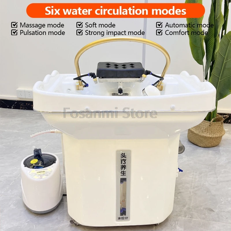 Съемная головка спа-шампунь кресло для парикмахерской комфортная маленькая