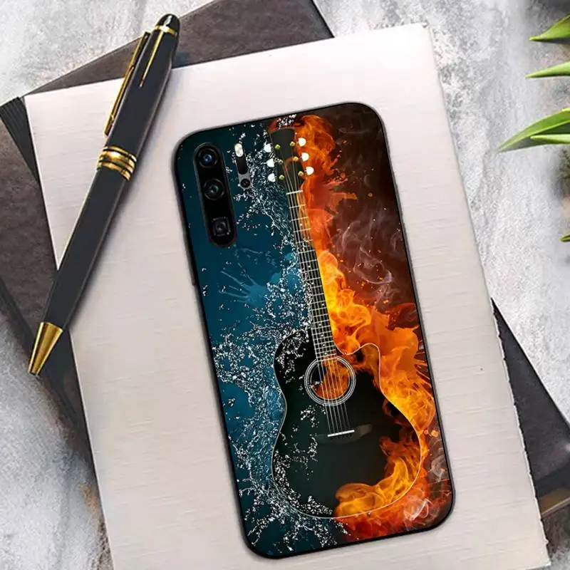 Guitar Music Phone Case for Huawei P30 40 20 10 8 9 lite pro plus Psmart2019