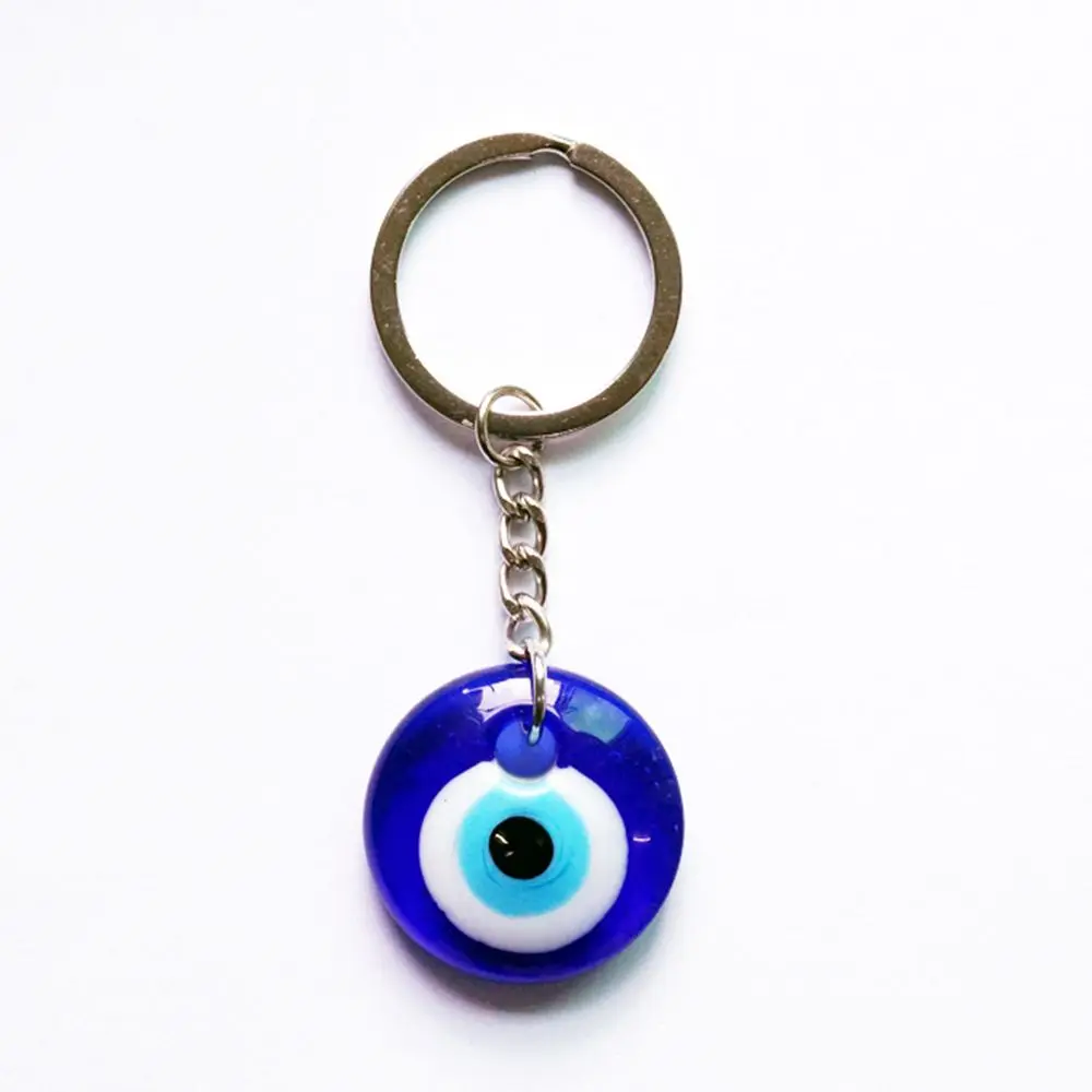 

30mm Blue Evil Eye Charm Pendant Gifts Fashion Lucky Turkish Greek Fit DIY Keychain Accessories Jewelry Gifts