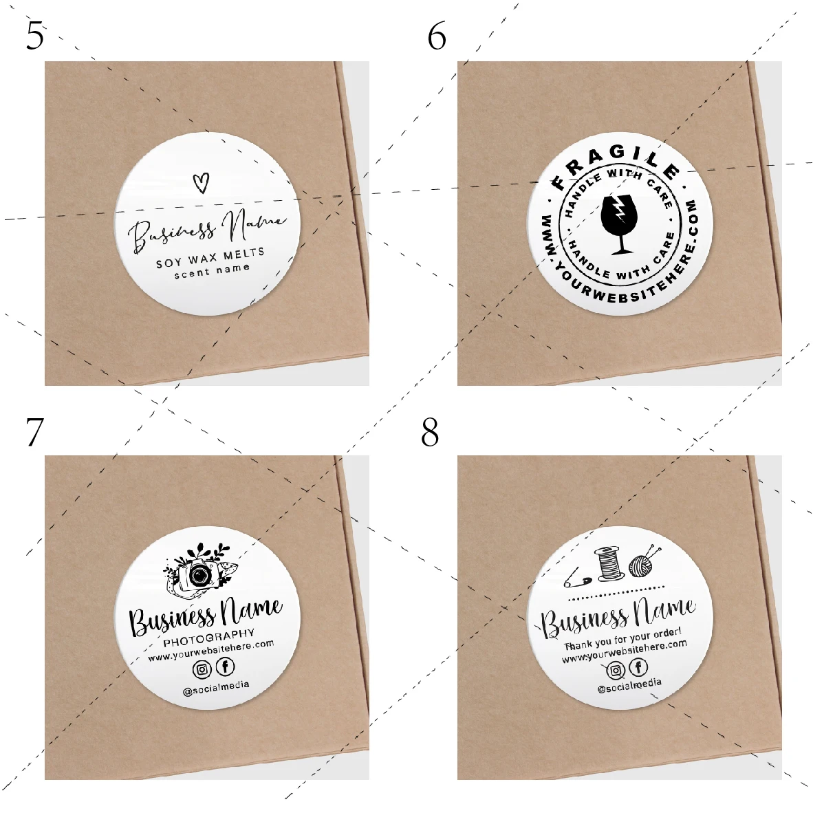 Рисунок 4 - персонализированные наклейки на заказ