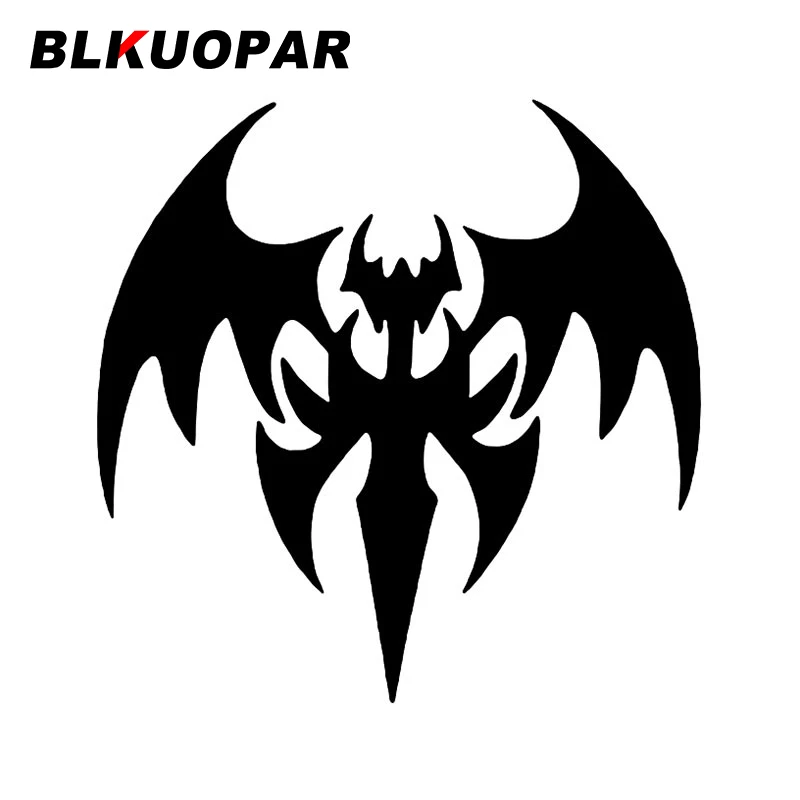 

Наклейка для видеоигр BLKUOPAR Lost Art, автомобильная наклейка с логотипом летучая мышь, крест, тотем, устойчивая к царапинам, графическая наклейка для багажника, мотоцикла, JDM украшение