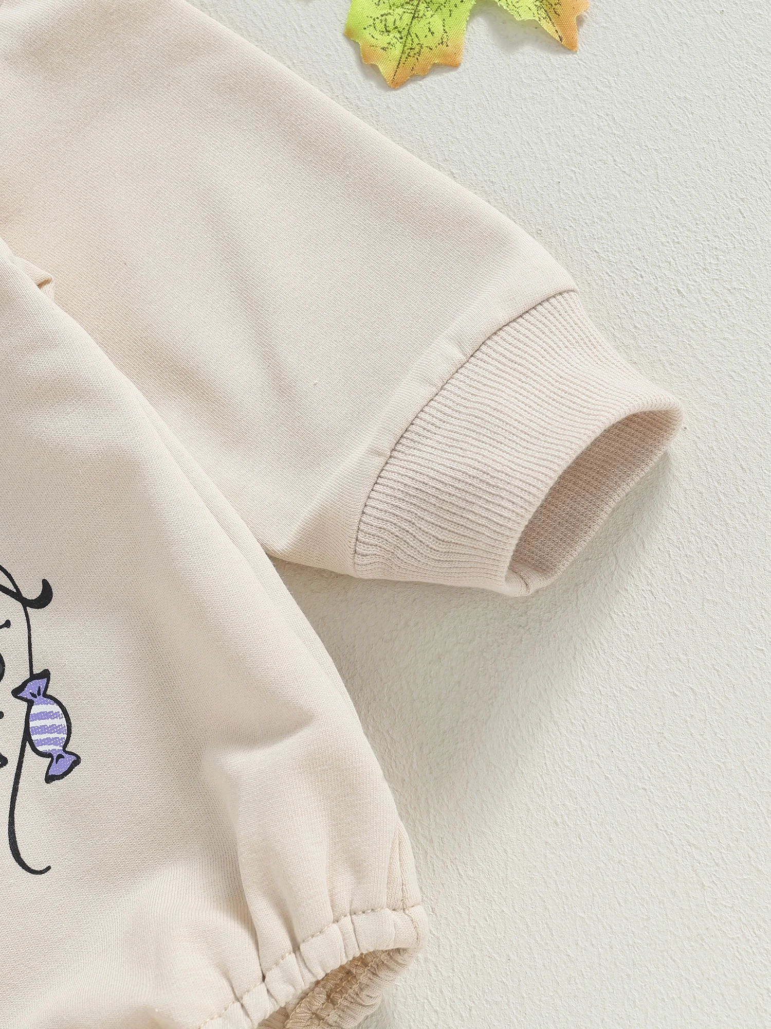 

Милый костюм на Хэллоуин для малышей, комплект с свитером с изображением тыквы и призрака, комбинезон и толстовка с вырезом лодочкой для осени и зимы