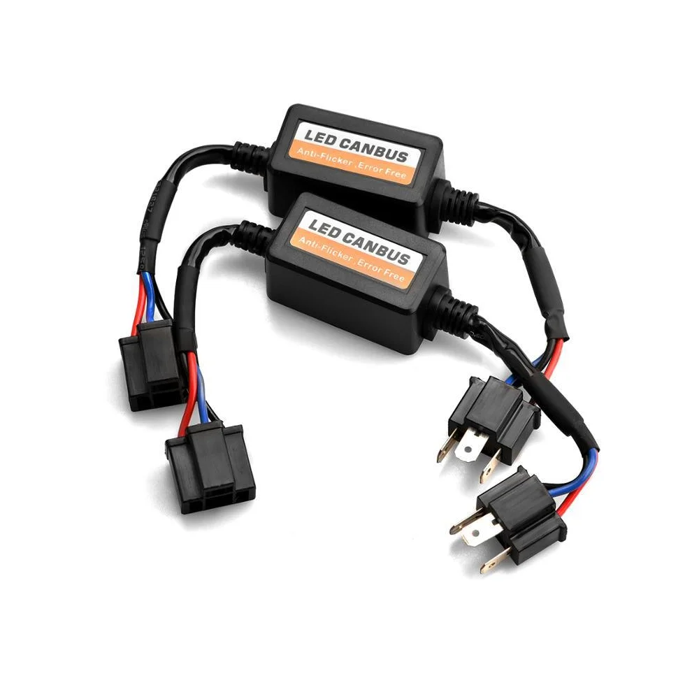 

Безопасный резистор, противомерцающий жгут проводов, лампы, резистор, светодиодный декодер H1 H4 H7 9005 9006 9012, светодиодный адаптер, предупреждающий датчик ошибок