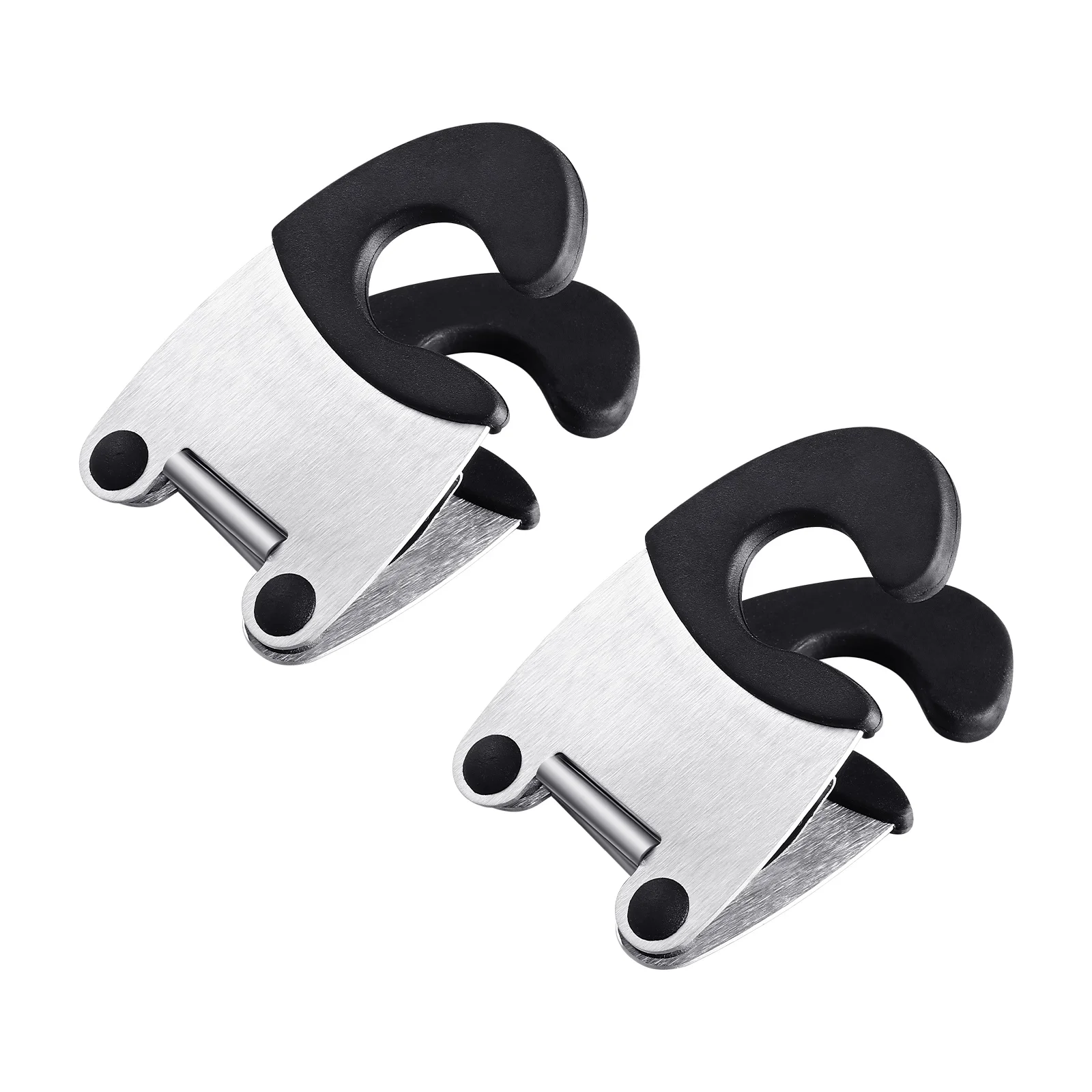 

2pcs Anti Scalding Pot Clip Kitchen Pot Clamps Pot Spatula Spoon Rest Holder Stainless Steel Pot Clips