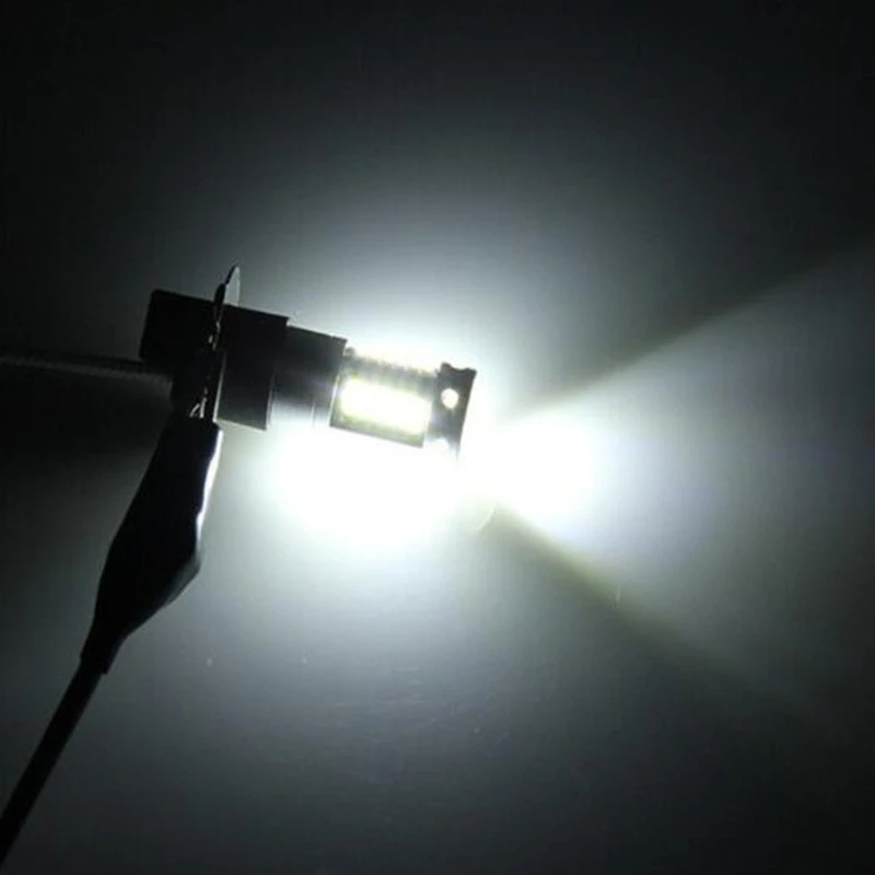 Фото XA6H DRL лампы 6500K белые 30SMD 4014 881 880 H27 светодиодные сменные лампы для автомобильных противотуманных фар №2