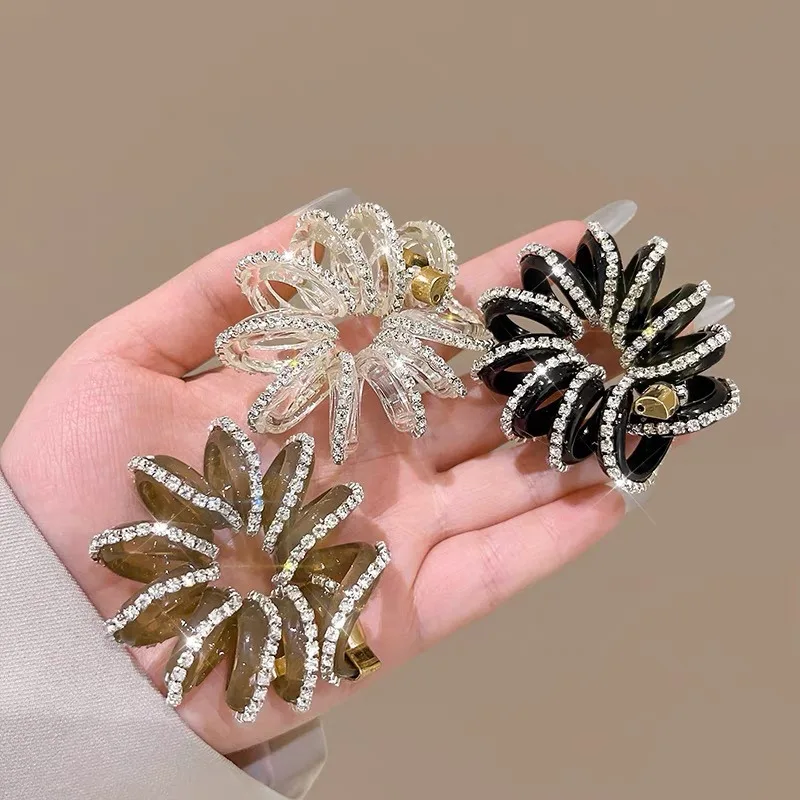 1/3 шт. женские резинки для волос с кристаллами