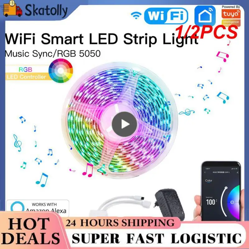 

1/2 шт. светодиодный контроллер ZigBee световая лента RGB CCT диммер музыка синхронизация Tuya умное управление через приложение с дистанционным управлением Alexa Smartthings