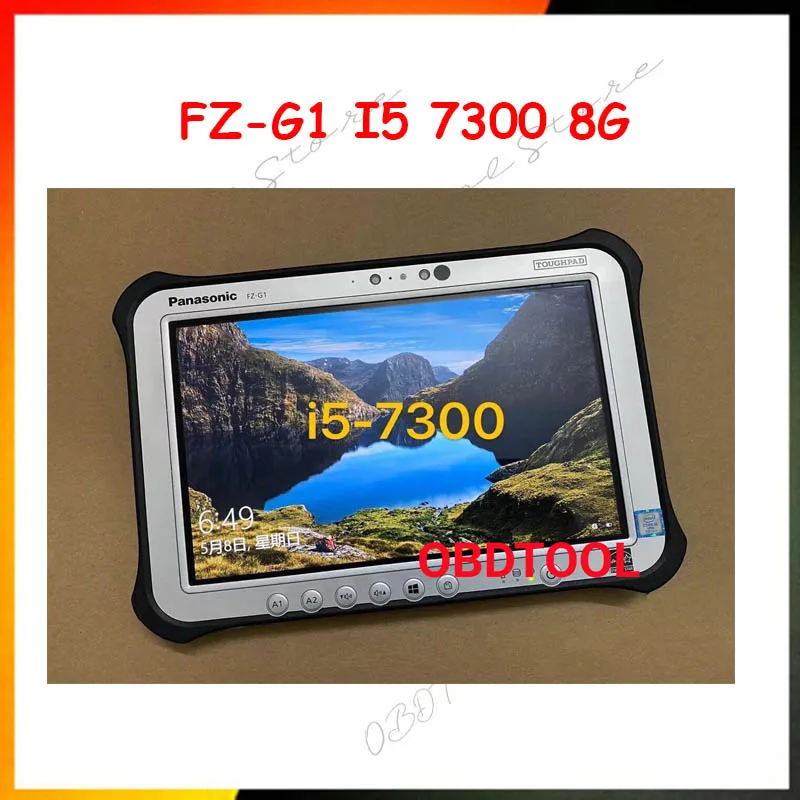 

Military Rugged panasonic FZ-G1 i5 7300u 8G RAM IPS Touch Screen Tablet Toughpad FZ G1 SSD win10 Auto Scanner Work Outdoor
