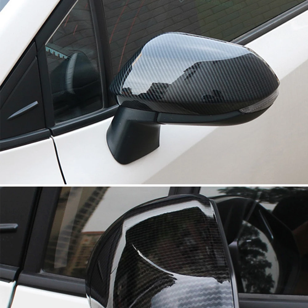 

Rearview Mirror Cover ABS Carbon Fiber Door Side Wing Mirror Cover Cap For Toyota Corolla LEVIN 2019 2020 2021 Car Styling