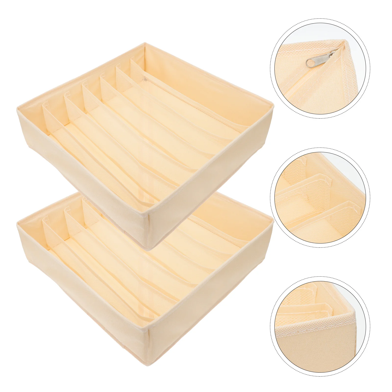 

2pcs Box Cabinet Divider Wardrobe Organizer Holder for Bedroom Indoor Home Storage box