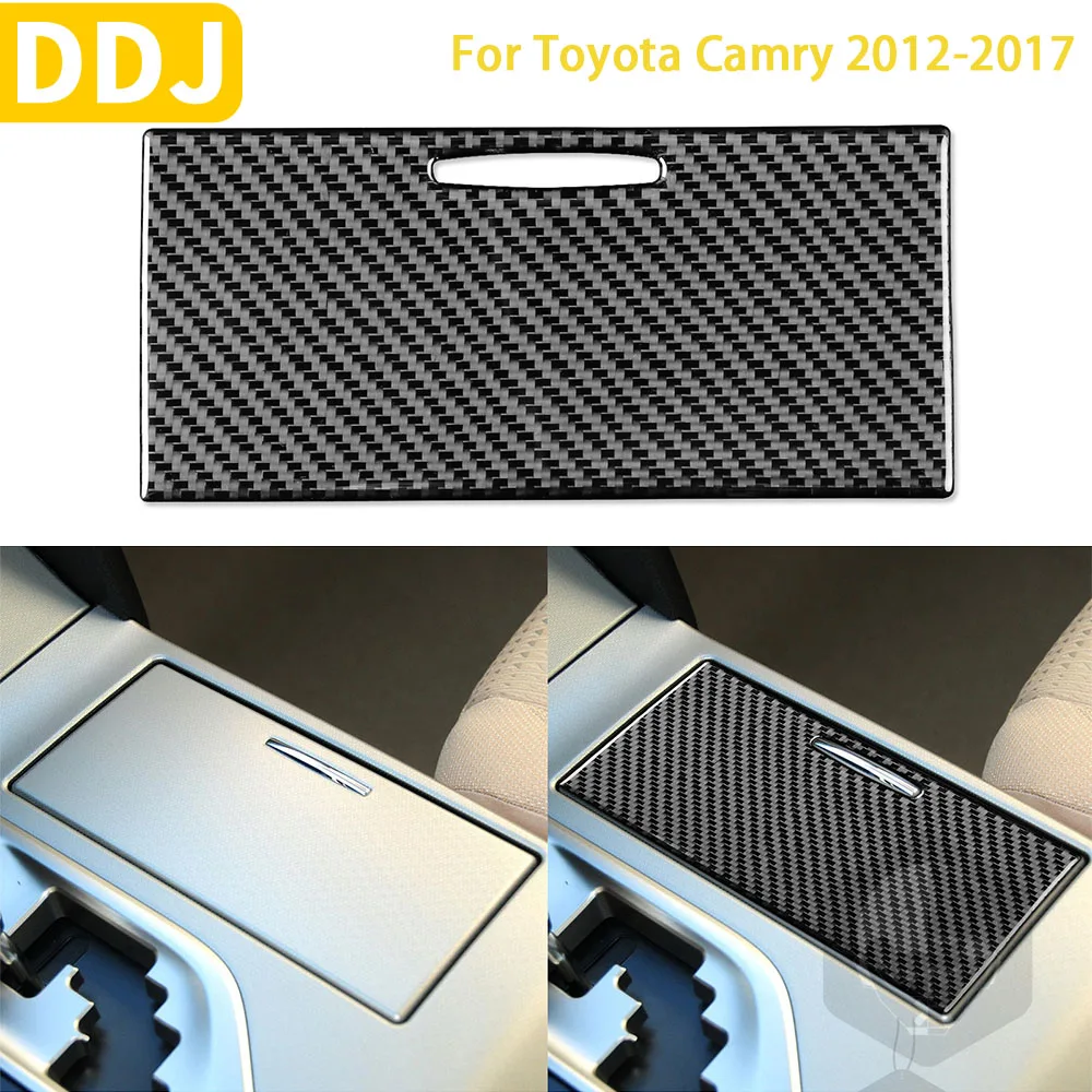 

Аксессуары для автомобилей Toyota Camry 2012-2017, азиатское издание, чехол из углеродного волокна для внутренней отделки шестеренок, декоративные наклейки