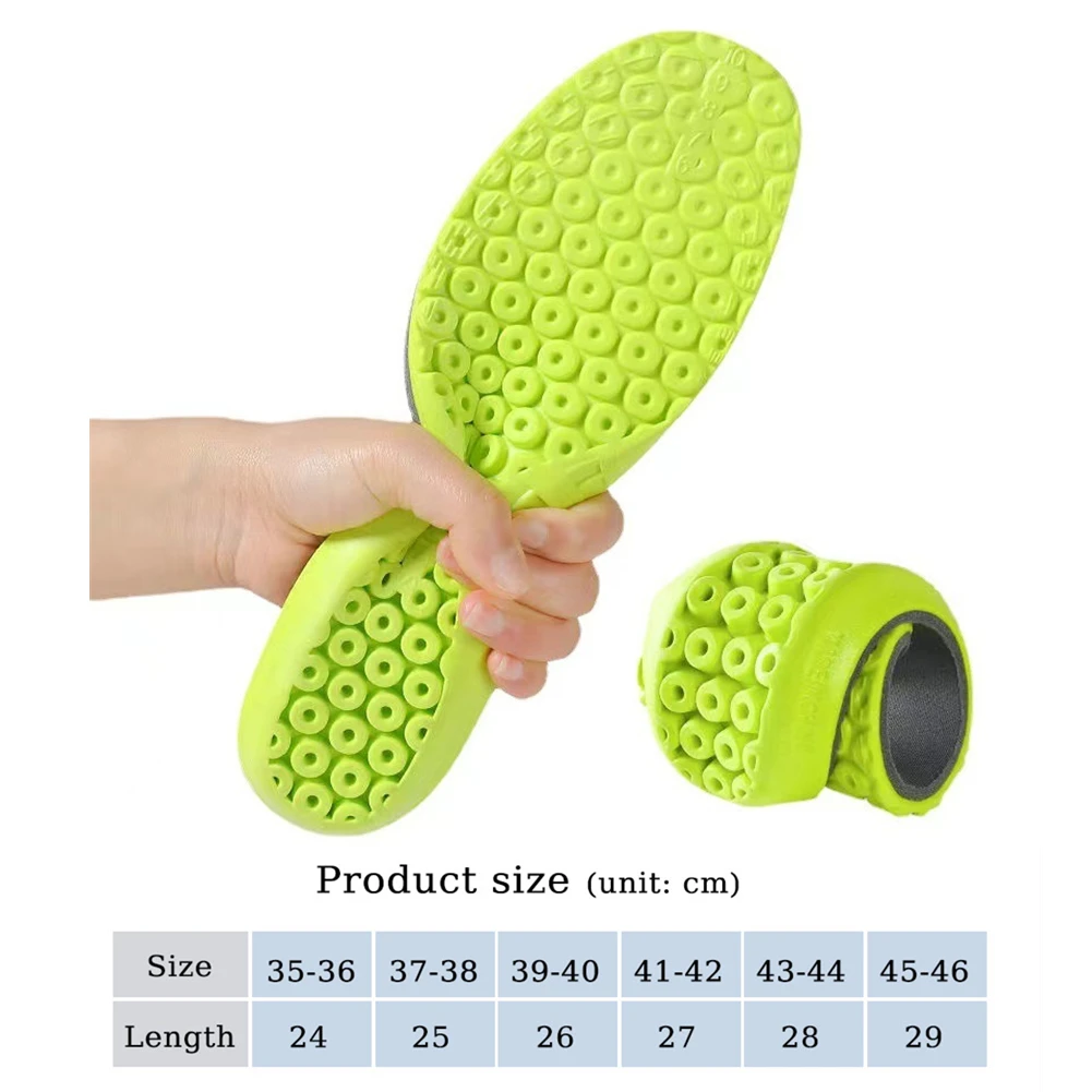 New Sport Insoles For Shoes Men Women Memory Foam Insole Soft Mesh Breathable Deodorant Running Shoe Pad Orthopedic Sole Cushion