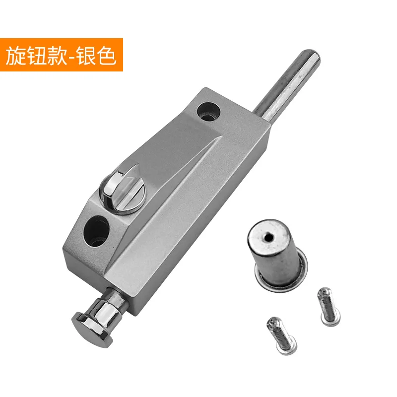 

Дверные болты, усиленный замок для домашней безопасности, детский напольный замок из цинкового сплава, автоматическая противоугонная защелка, вращающийся стеклянный дверной замок