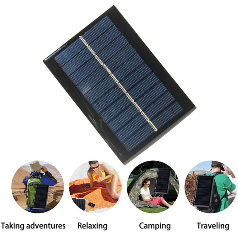 1 ватт 5 вольт солнечная панель высокоэффективный модуль PV Power Гибкая домашняя |
