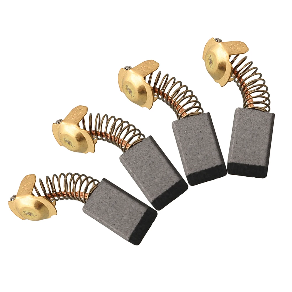 Полный набор из четырех угольных щеток предназначенных для использования с