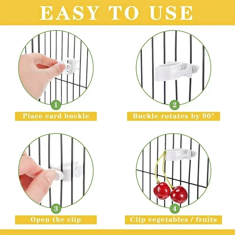 2 шт. держатель для птиц фруктов овощей