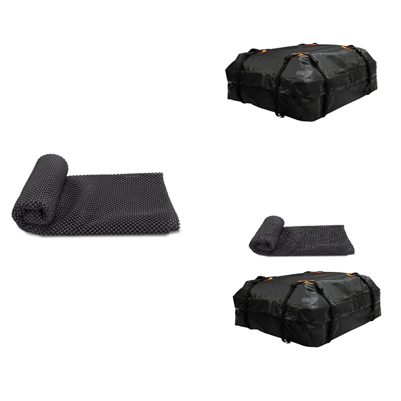 

420D Waterproof Oxford Cloth Car Roof Top Rack Carrier Cargo Bag Luggage Storage Travel Bag