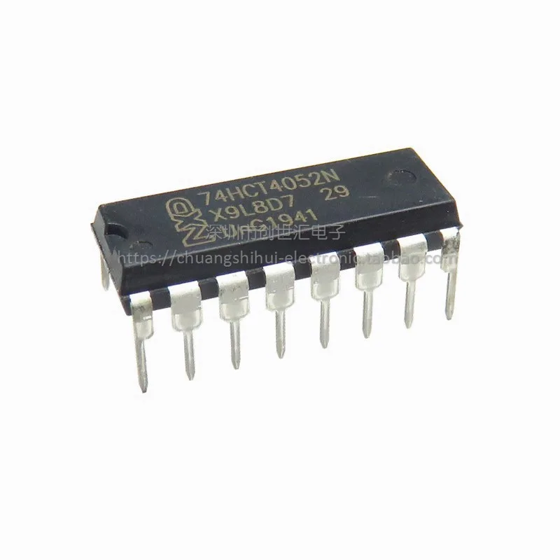 

New original 74HCT4052N 74HCT4052 in-line DIP-16 demultiplexer chip