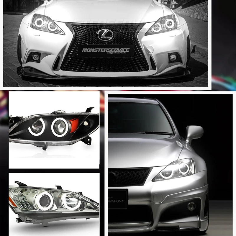 4 шт. дневные ходовые огни Lexus IS220 IS250 IS350 ES350