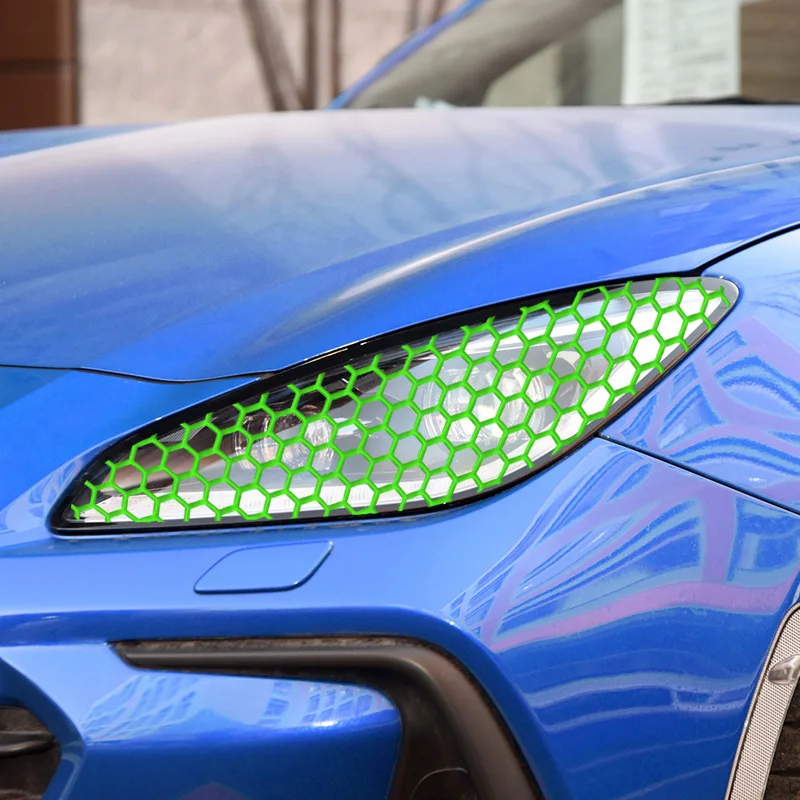 48x30 см сотовая наклейка для автомобильного фонаря наклейки заднего