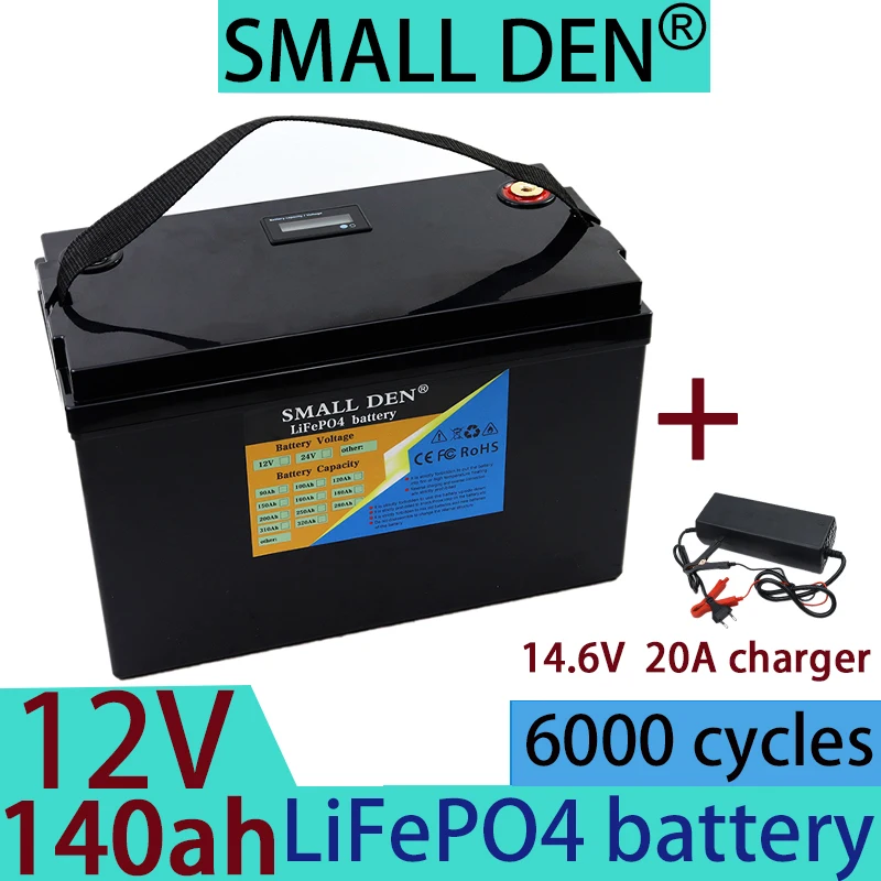12 8 В 140 Ач LiFePO4 Автомобиль для гольфа Туристический автомобиль используемый