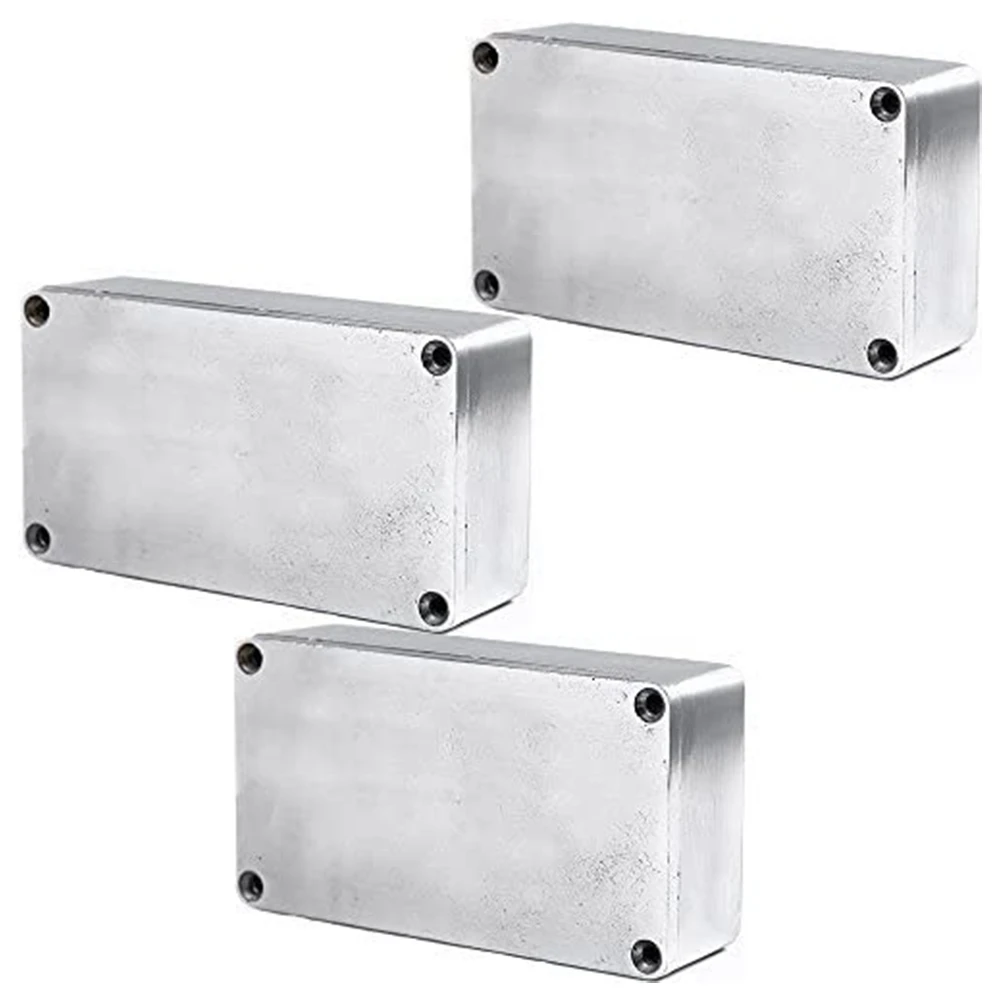 3 шт. 1590B стиль педаль эффектов для гитары алюминиевый корпус Stomp Box DIY комплект