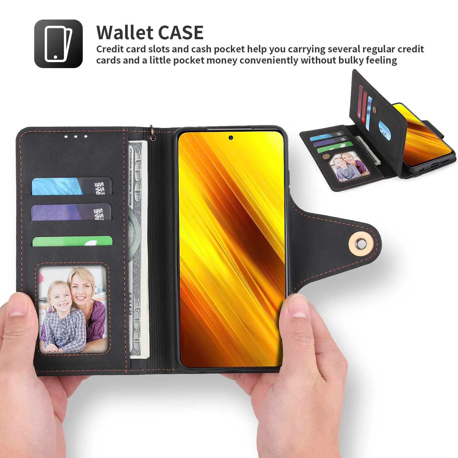 leather flip wallet case for xiaomi 12 11t mi poco x3 f3 m4 x4 pro nfc redmi note 11 11s 10 10s pro 5g card slot phone bag etui free global shipping