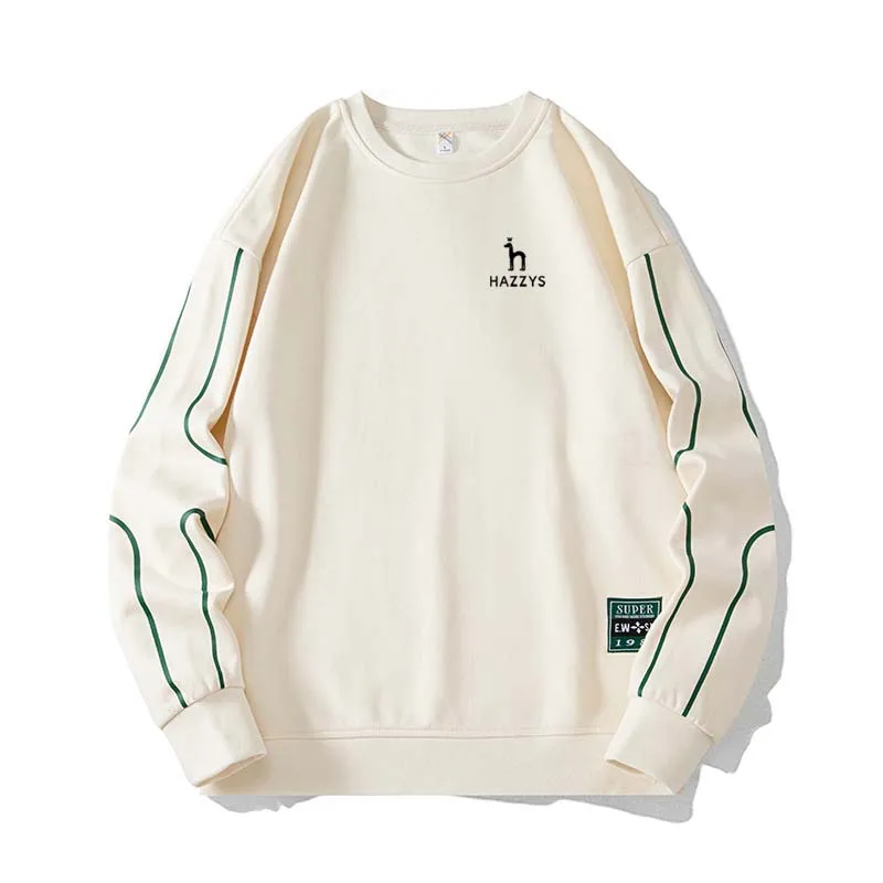 

Men HAZZYS Golf Wear Men's Hoodies Hip Hop Spring Autumn Loose Pullover Streetwear O-Neck Casual Sweatshirt Big Size 8XL
