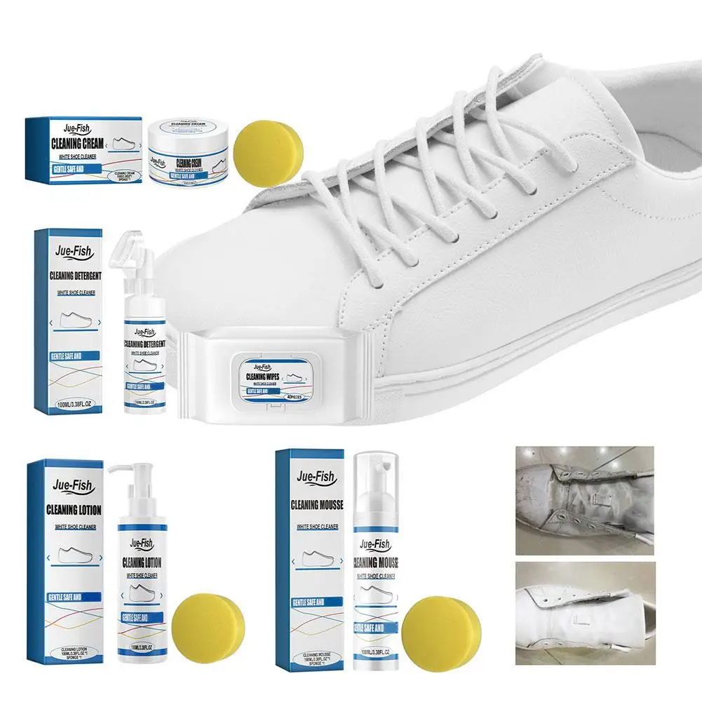 Новый комплект для отбеливания обуви высокого качества с лентой и щеткой желтые