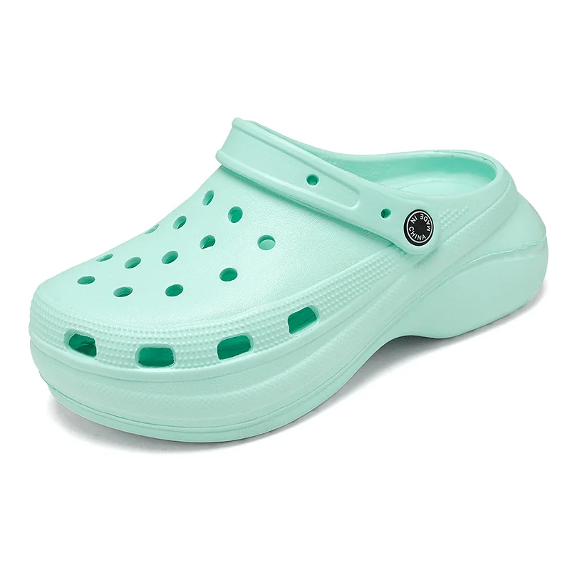 

women women's sandals summer thick sole platform woman ccro cshoes home slippers outdoor beach garden slipper sandal non-slip