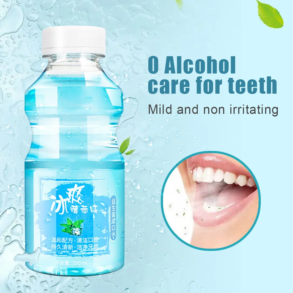 

Oral Hygiene Probiotic Mouthwash Oral Cleansing Care Peppermint Grapefruit Cleansing Oral Mouthwash Enjuague Bucal Mouth Wash