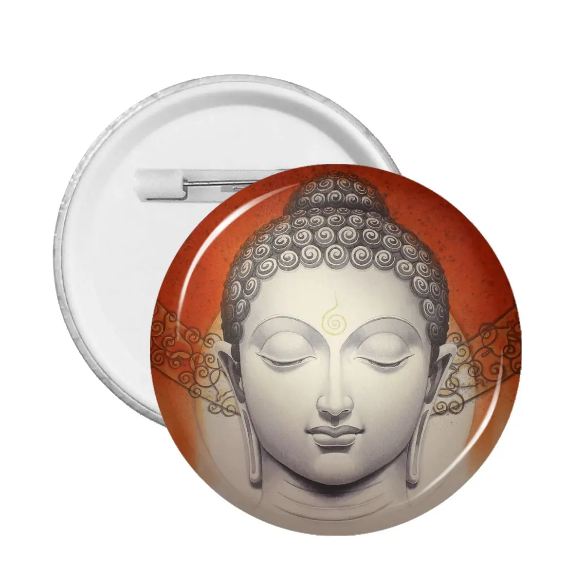 

Мягкая булавка в виде Будды из ПВХ, удивительный значок, булавки в буддистском стиле, броши для рюкзаков, аксессуары для аниме