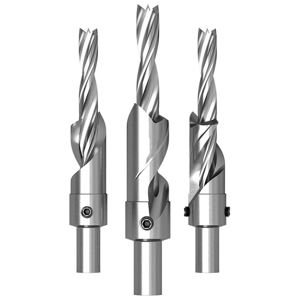

Woodworking Countersink Drill Bit Two-step Screw Pattern With Double Hole Opener Bit HCS Salad Drill Step Drill Bit