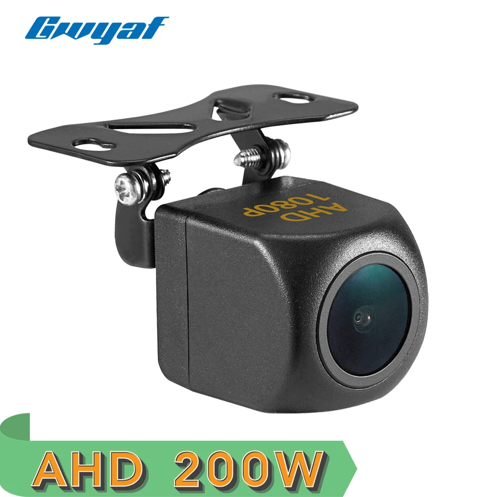 

Car Vehicle AHD Rear view Reverse Camera 200W 1080P Reversing Camera Universal 4 Glass Lens HD Parking Cam for Car Radio