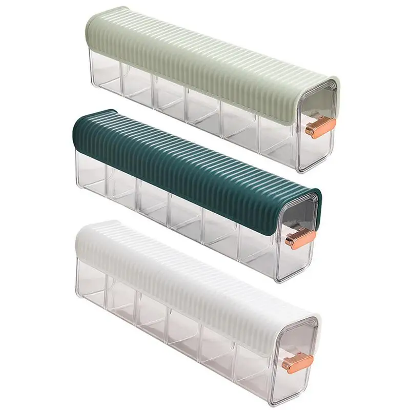 

Punch Free Multifunctional Storage Box Self Adhesive Seasoning Box Anti Dust Socks Underwear Organizers For Clothes Socks