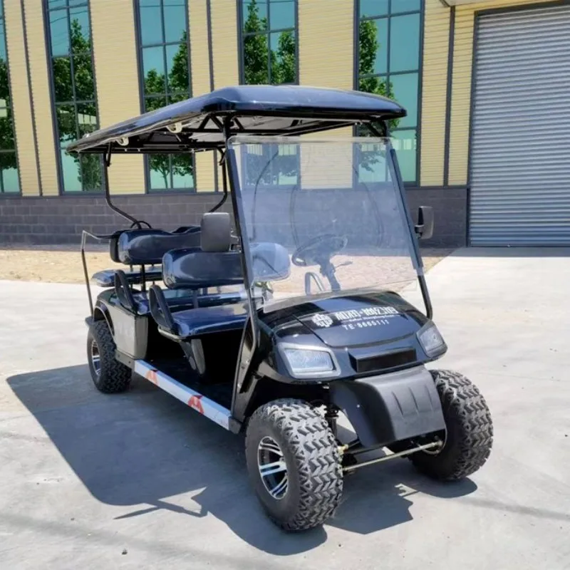 Cart With Rain Cover Golf Buggy